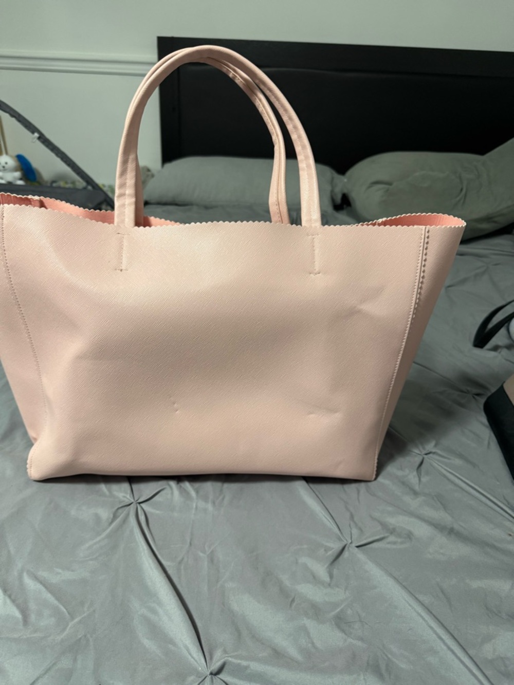 Uniqlo Pale Pink Tote Bag - Simple Everyday Carry